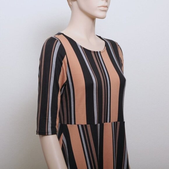 Velvet Torch Striped Mini Dress - Picture 4 of 6